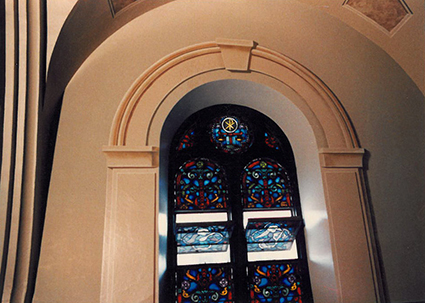St. Anthony's, Lancaster PA - detail of restoration