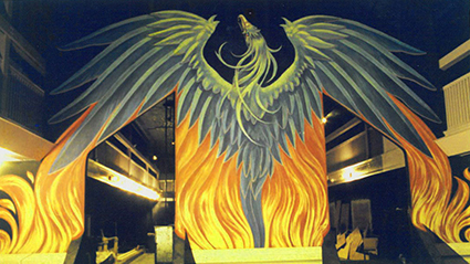 Phoenix Mural in Lobby